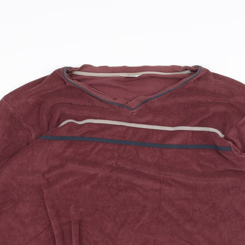 Enrico Mori Mens Red   Pullover Jumper Size M