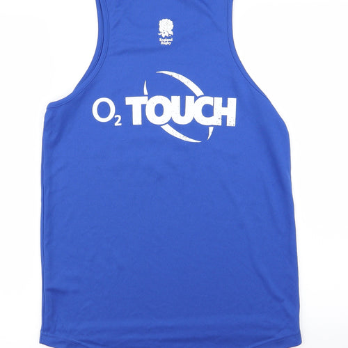 02 Mens Blue   Basic Tank Size S  - 02