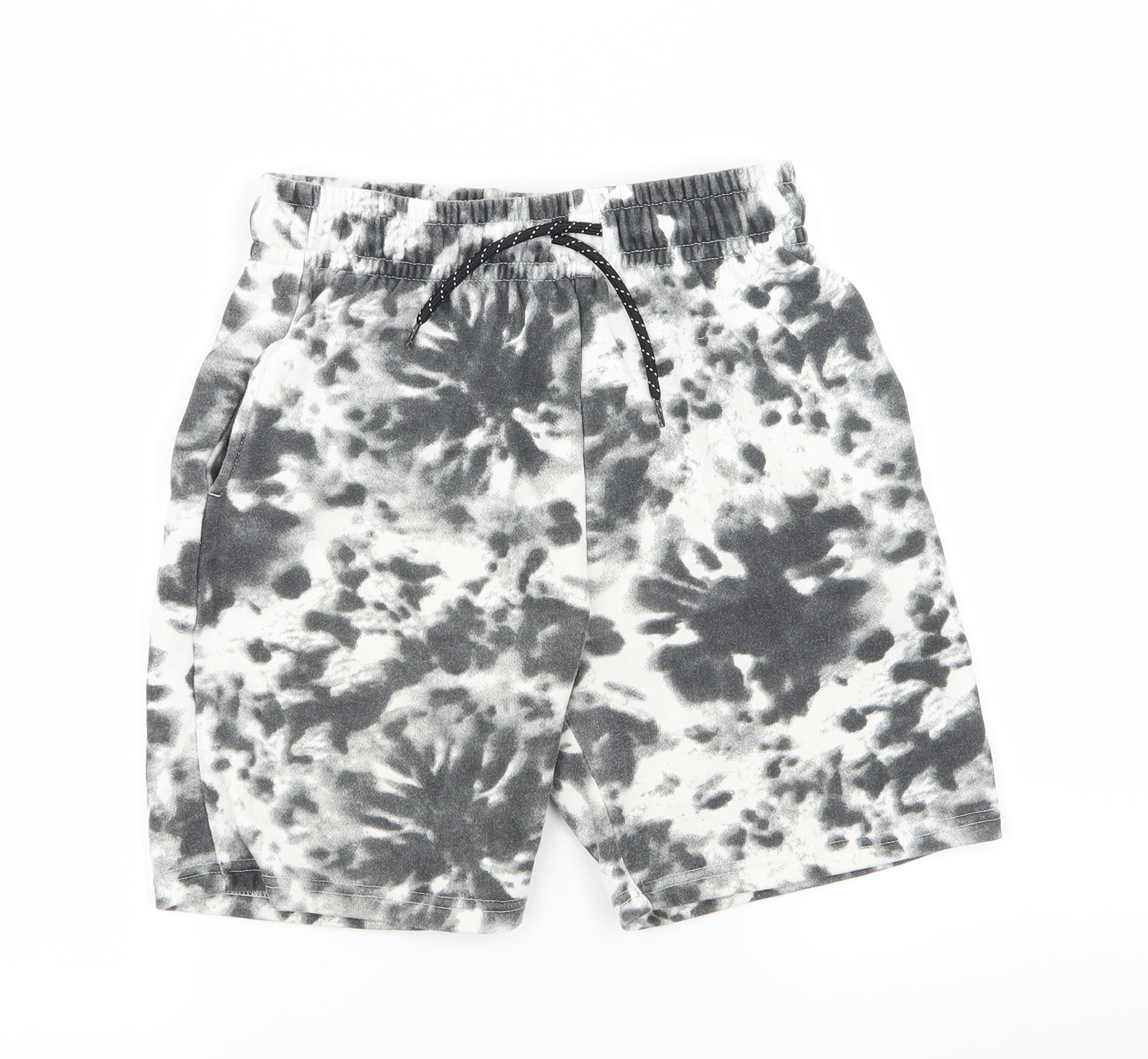 Primark Mens Grey Camouflage  Sweat Shorts Size S