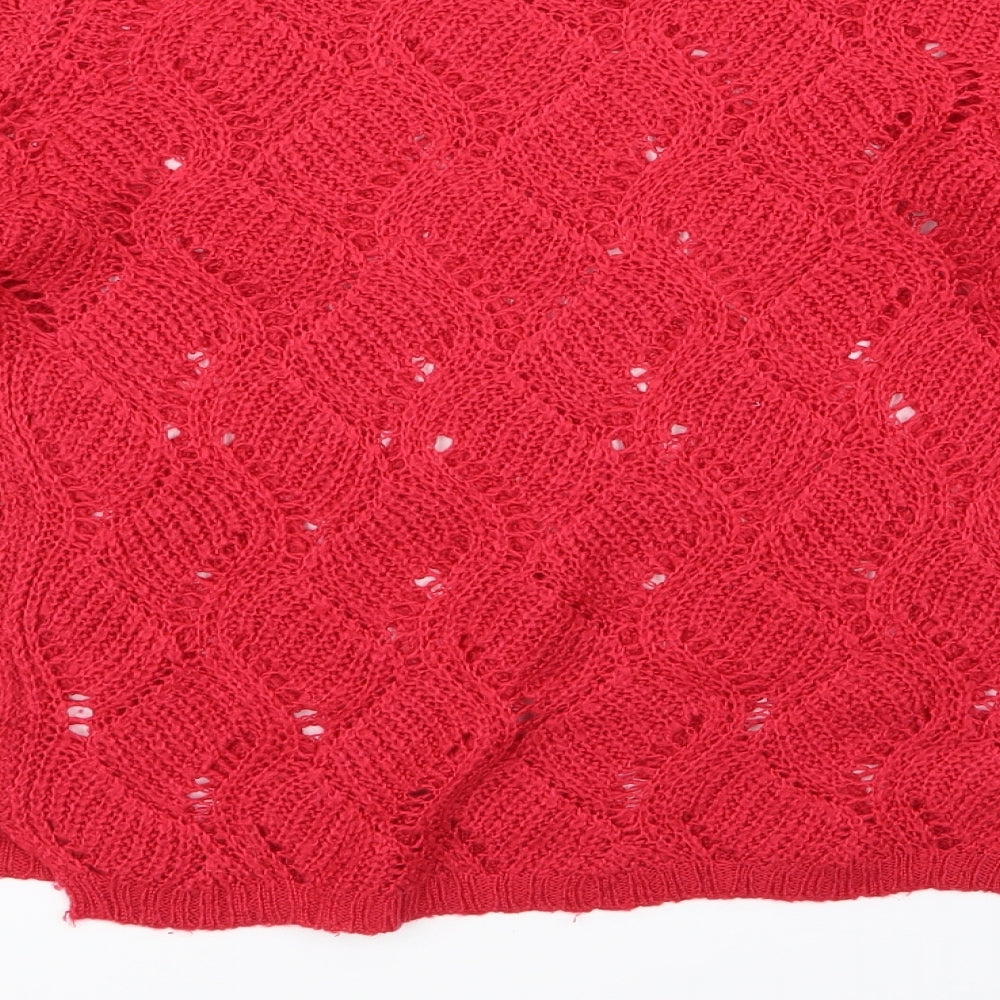 Atmosphere Womens Red   Cardigan Jumper Size 8