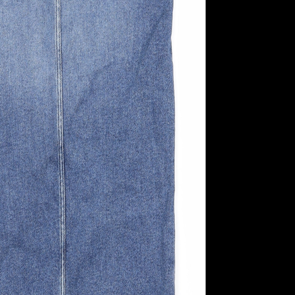 River Island Womens Blue  Denim Straight & Pencil Skirt Size 12