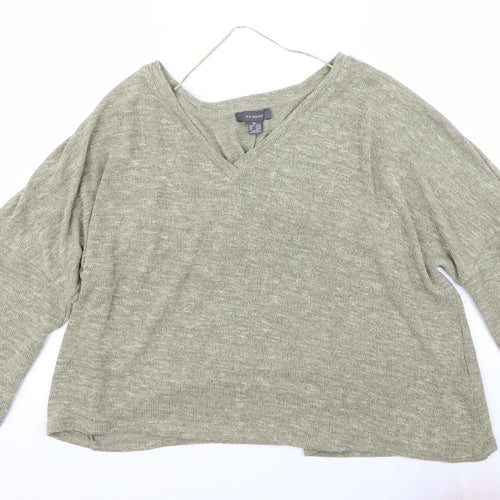 Primark Mens Green   Cardigan Jumper Size XL