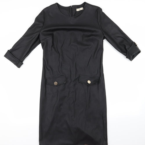 V&L Womens Black   Bodycon  Size M