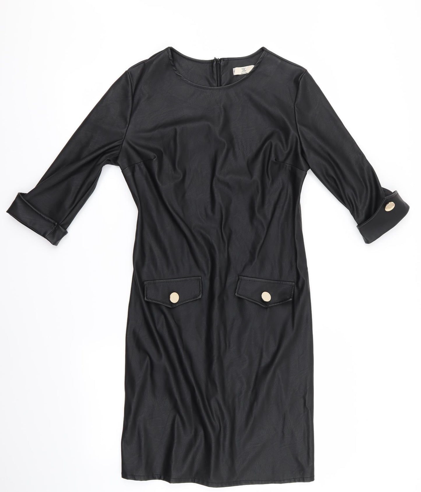V&L Womens Black   Bodycon  Size M
