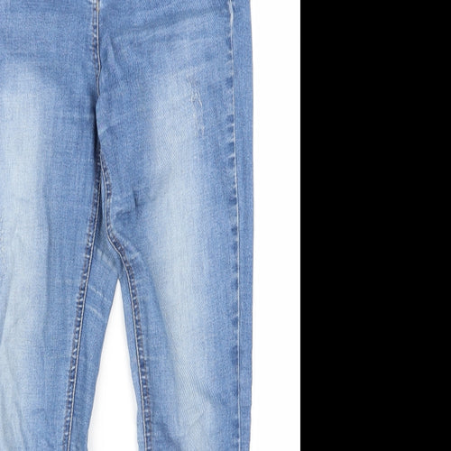 Denim Womens Blue   Tapered Jeans Size 10 L20 in