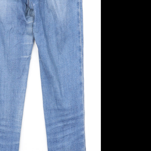 Denim Womens Blue   Tapered Jeans Size 10 L20 in