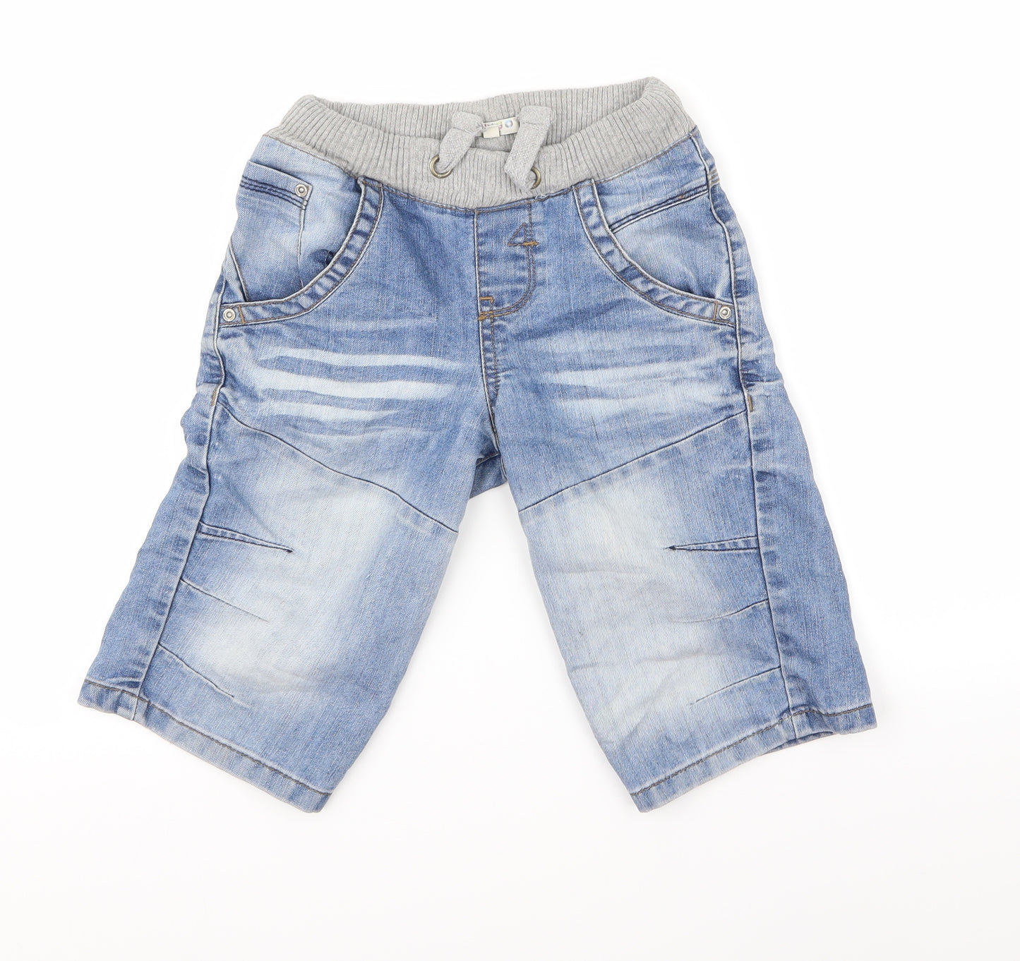 Indigo Womens Blue   Biker Shorts Size 8