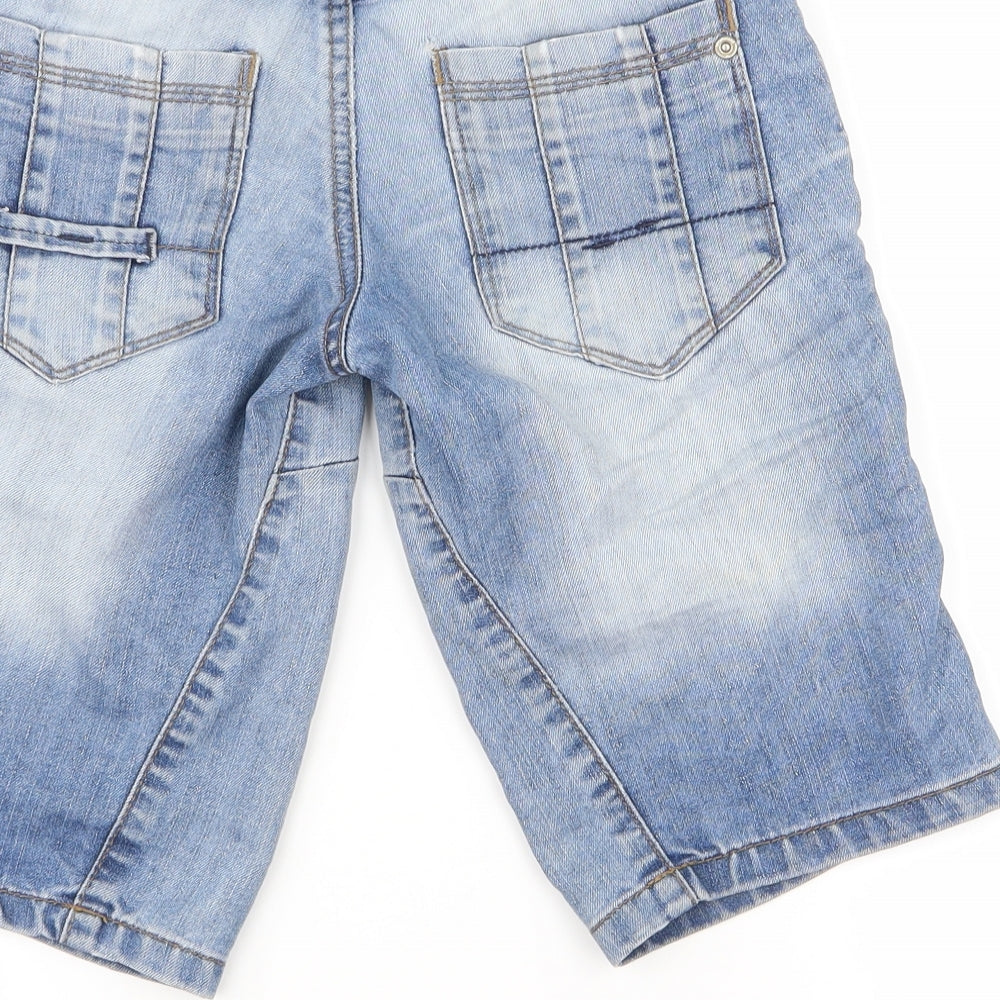 Indigo Womens Blue   Biker Shorts Size 8