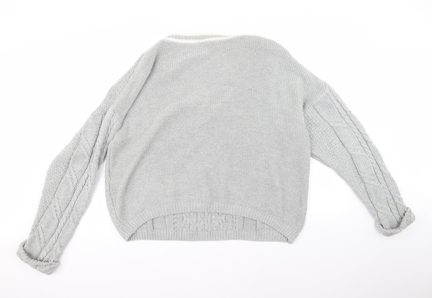 River Island Womens Grey   Cardigan Jumper Size 16