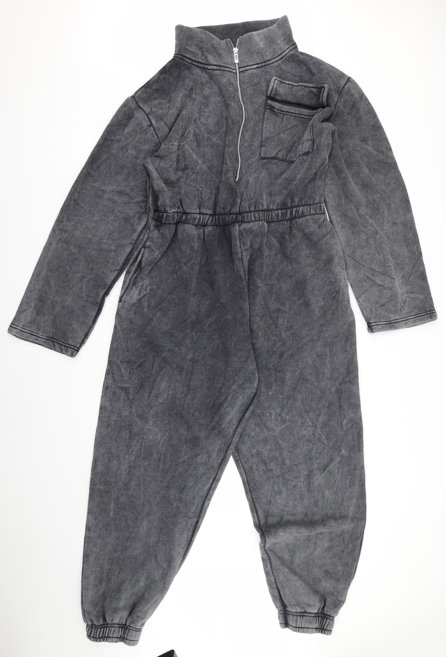 pretty little  Thing Womens Grey   Bodysuit One-Piece Size 16 L28 in