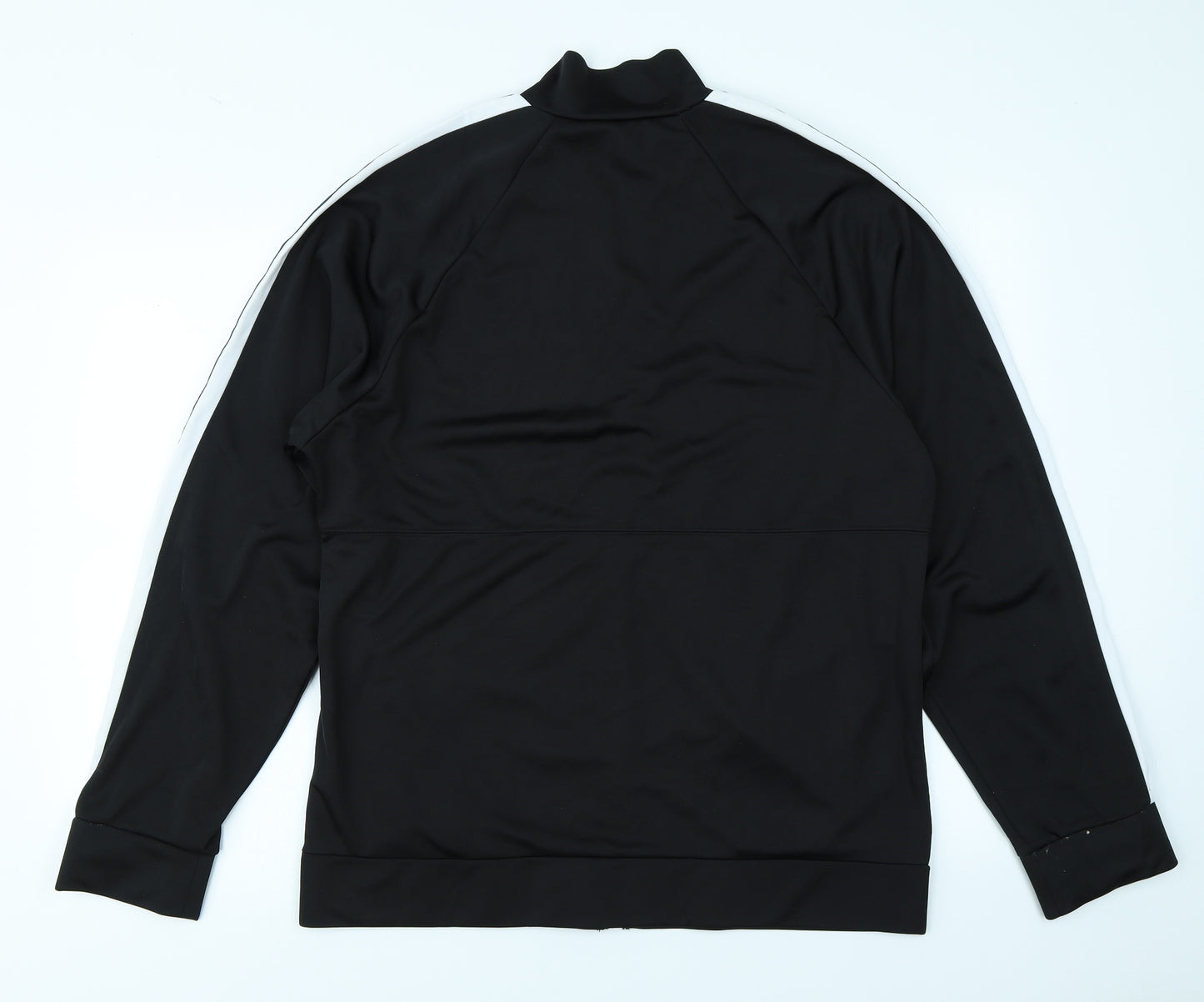 Preworn Mens Black   Full Zip Sweatshirt Size L