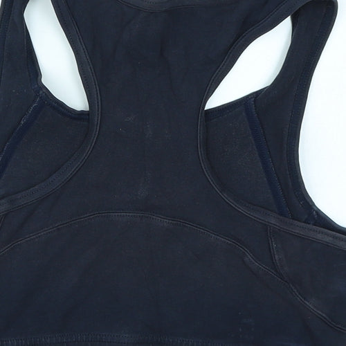 Reebok Womens Blue   Cropped Tank Size 14