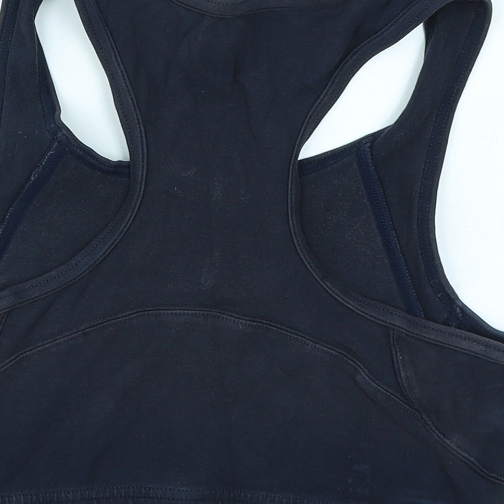 Reebok Womens Blue   Cropped Tank Size 14