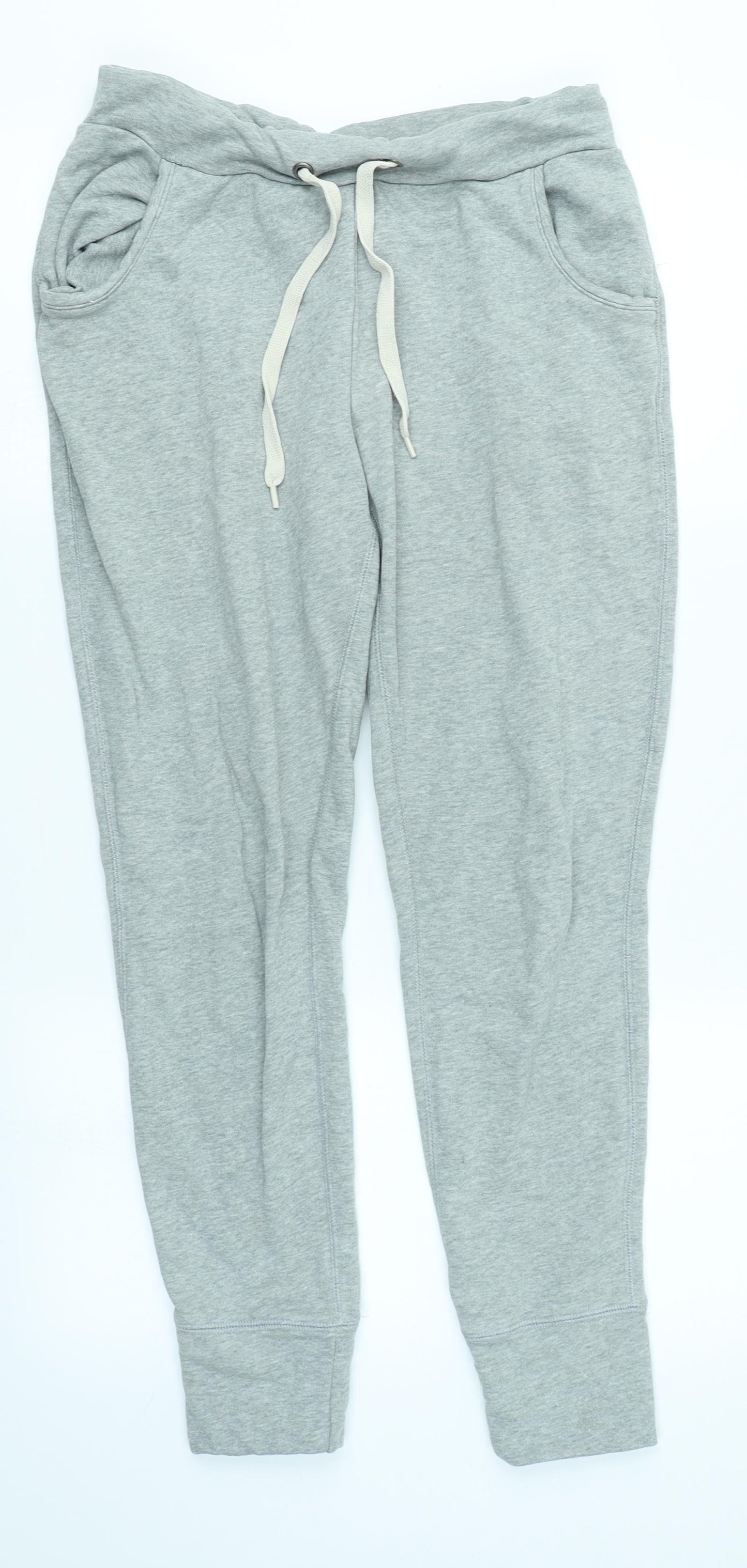 Papaya Womens Grey   Jogger Trousers Size 10 L26 in
