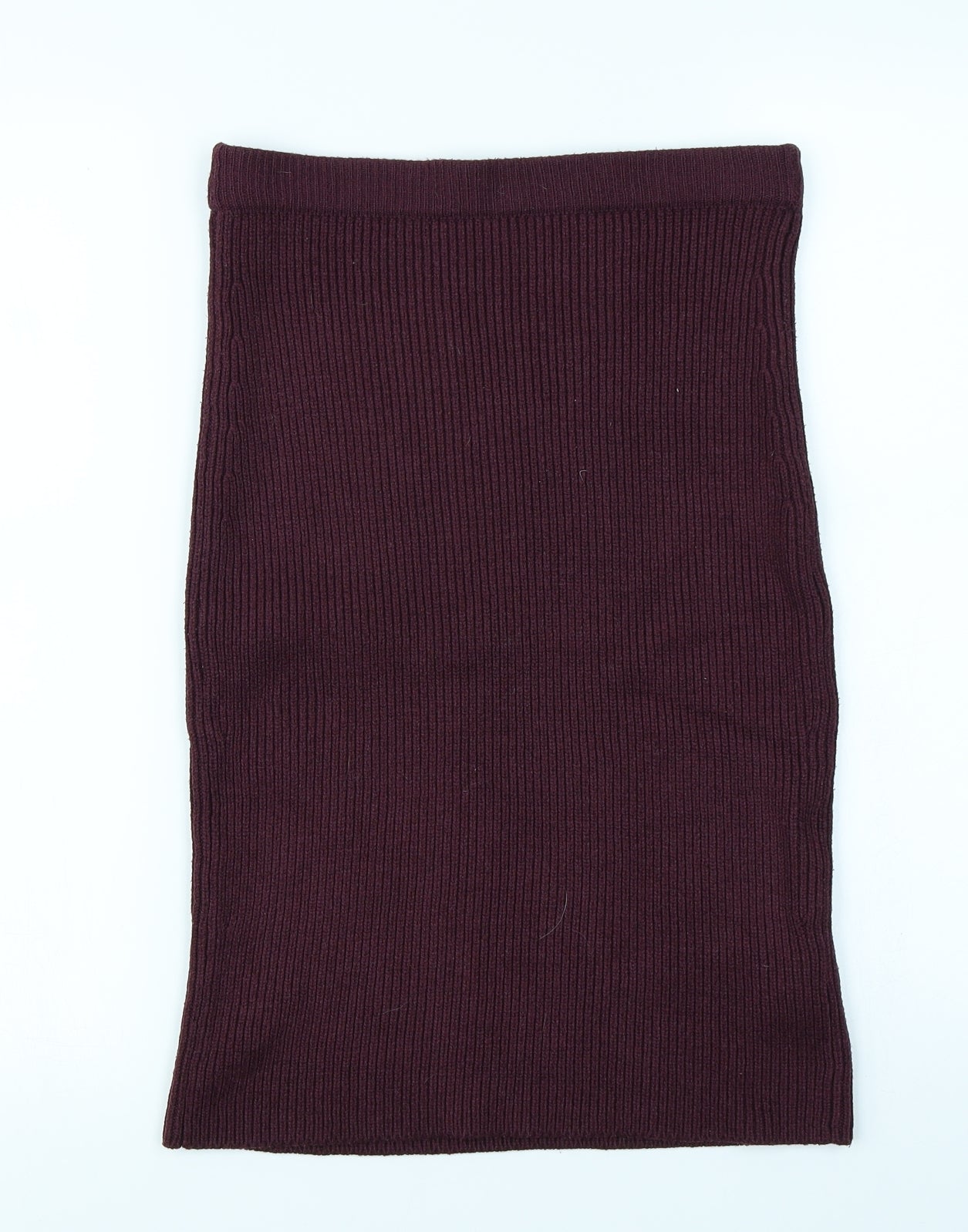 NEXT Womens Purple  Knit Straight & Pencil Skirt Size 10