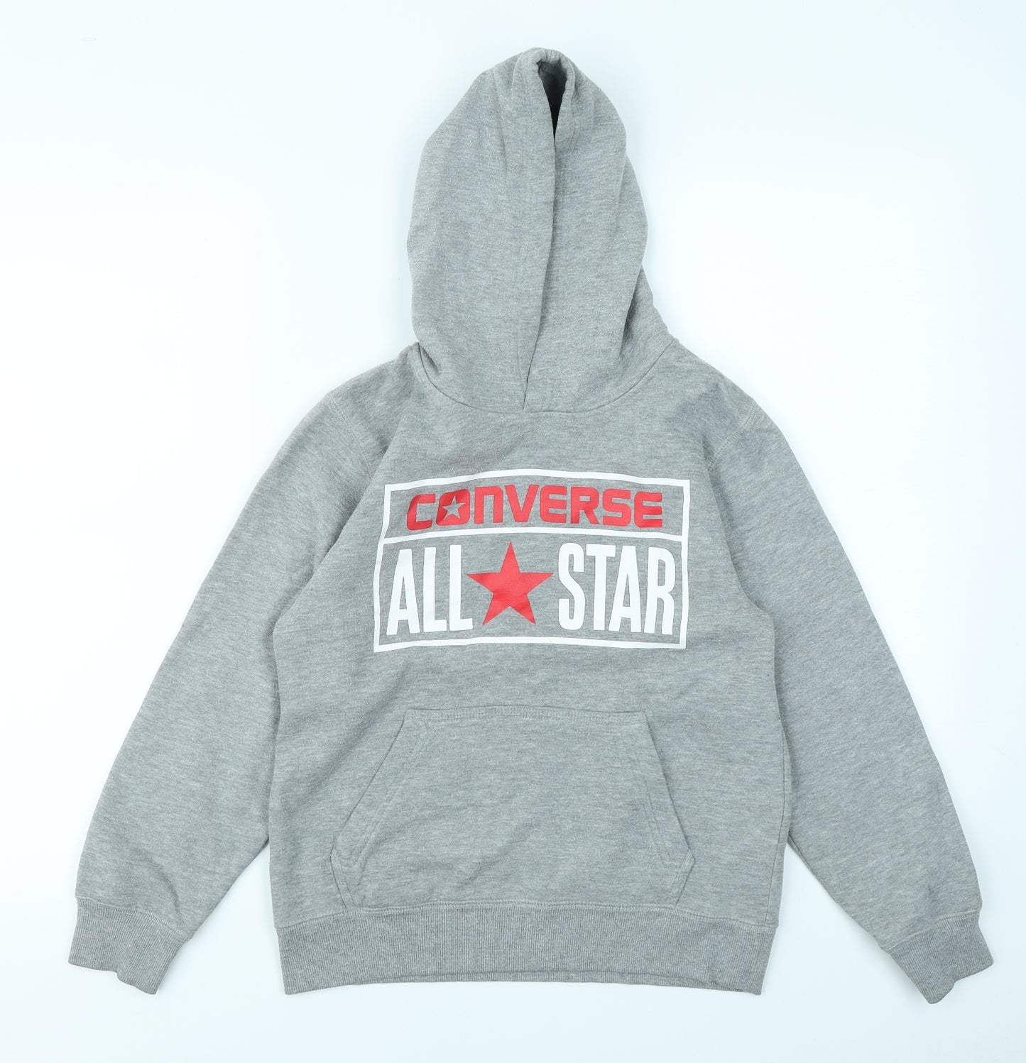 Converse Boys Grey   Pullover Hoodie Size 10-11 Years