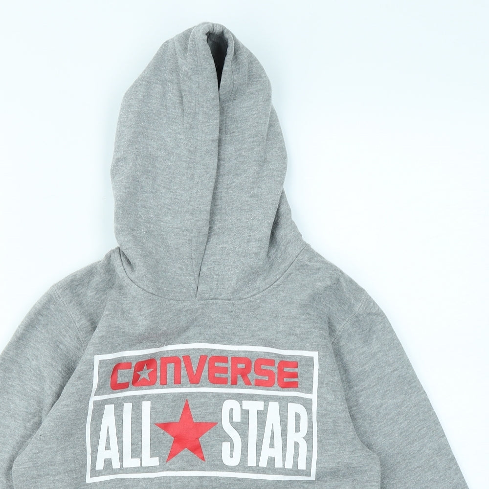 Converse Boys Grey   Pullover Hoodie Size 10-11 Years