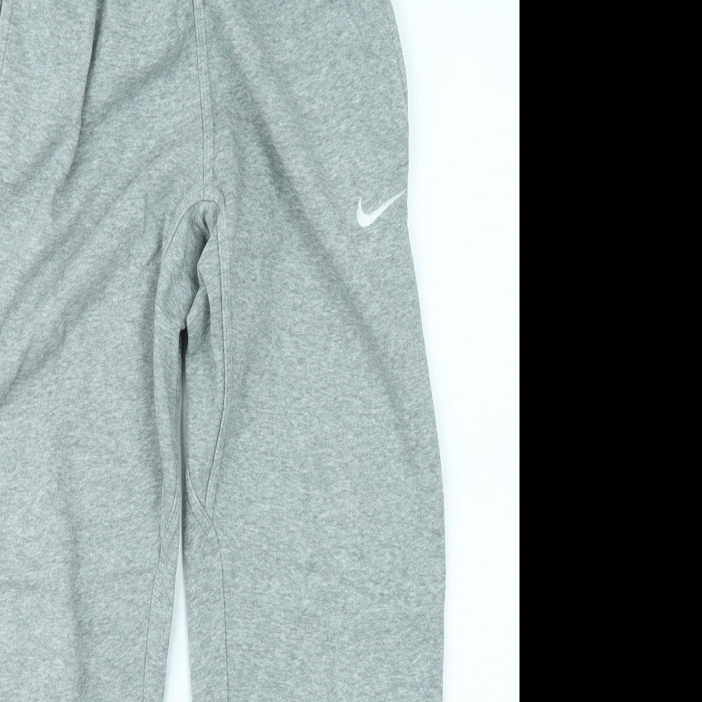 Nike Boys Grey   Jogger Trousers Size 10-11 Years