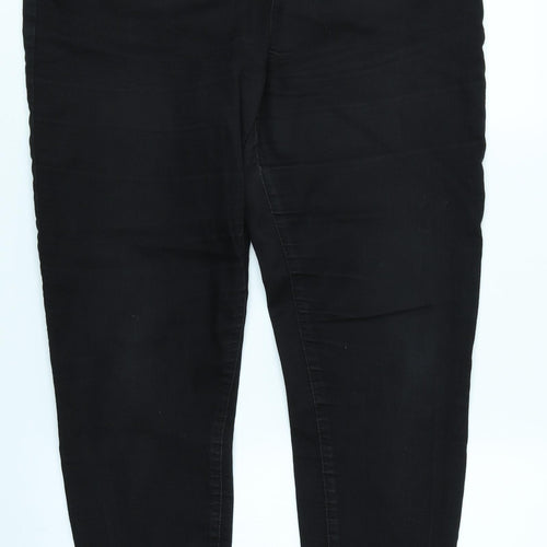TU Womens Black  Denim Jegging Jeans Size 16 L29 in