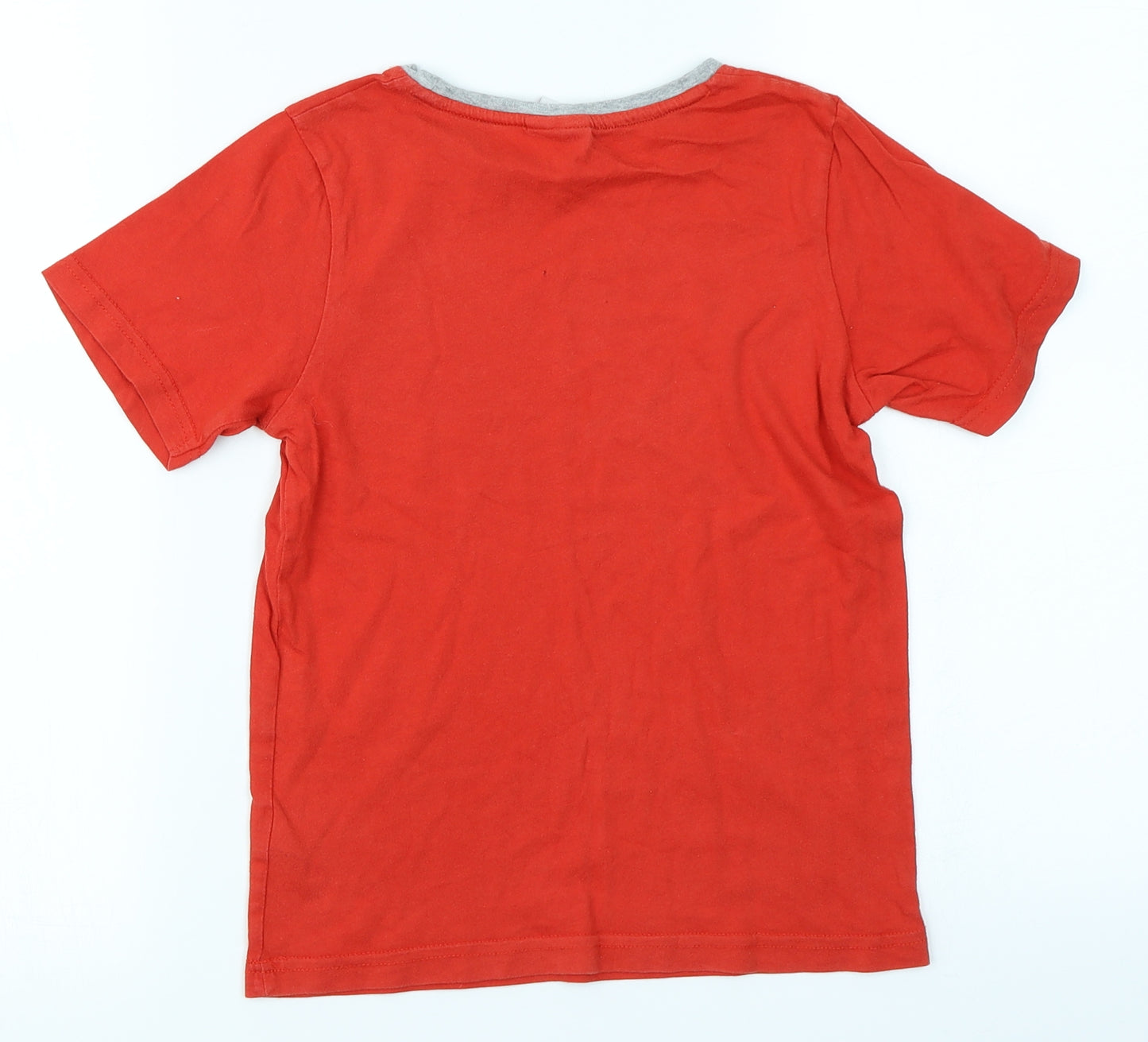 TU Boys Red   Basic T-Shirt Size 7 Years  - Spiderman Marvel