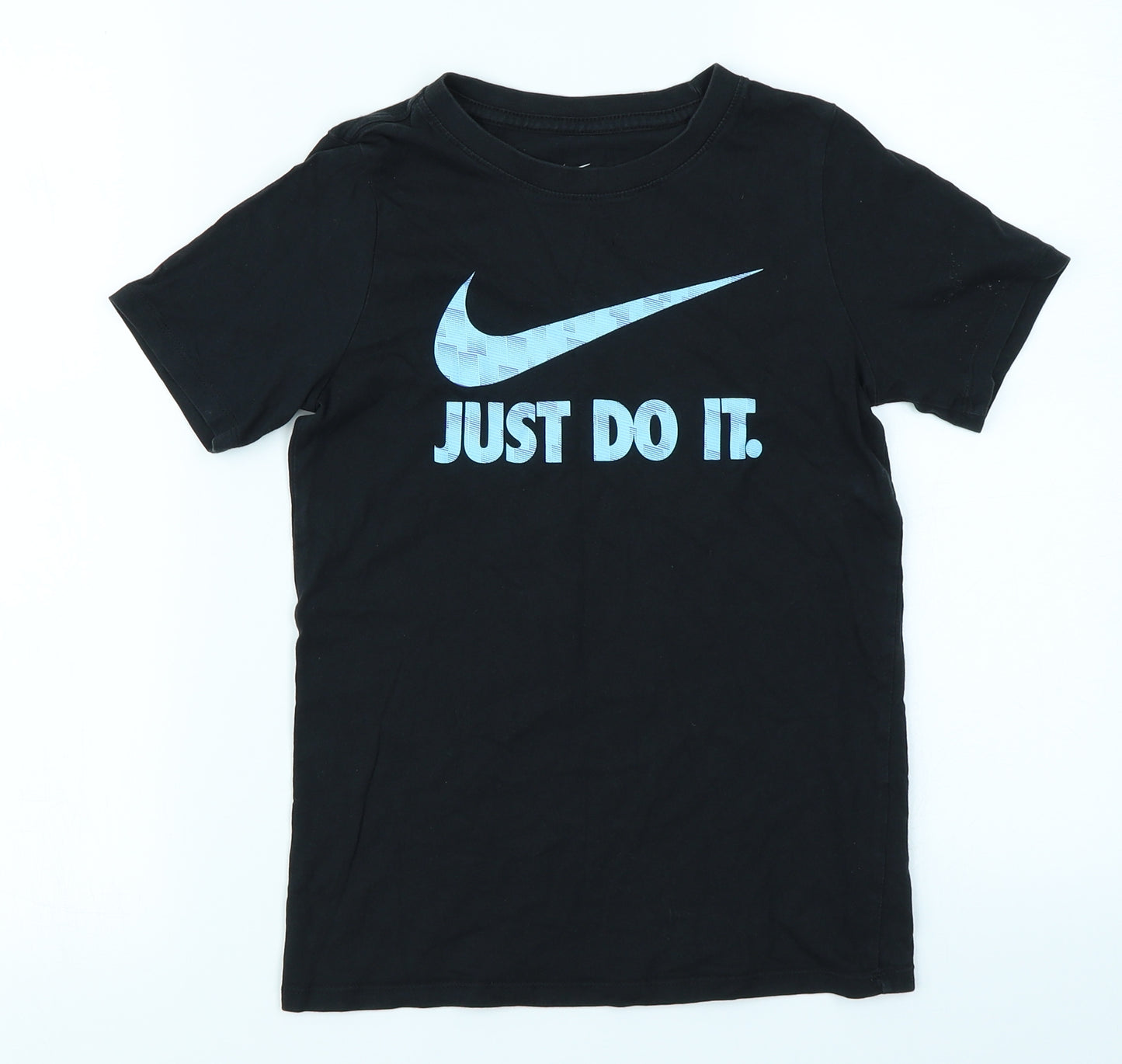 Nike Boys Black   Basic T-Shirt Size 8-9 Years
