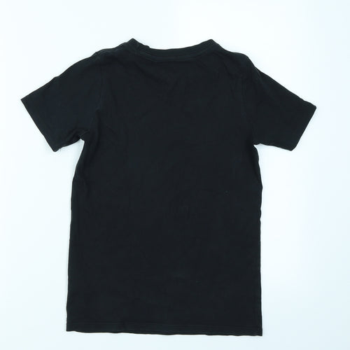Nike Boys Black   Basic T-Shirt Size 8-9 Years