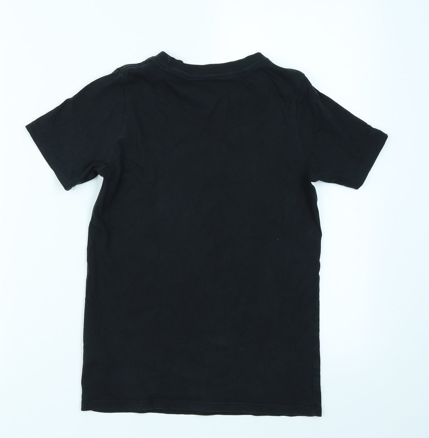 Nike Boys Black   Basic T-Shirt Size 8-9 Years