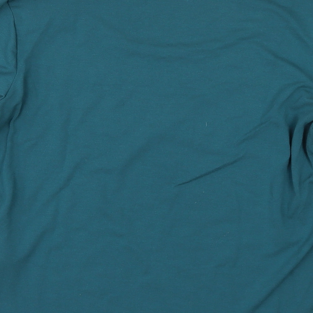 Marks and Spencer Womens Green   Basic T-Shirt Size 10
