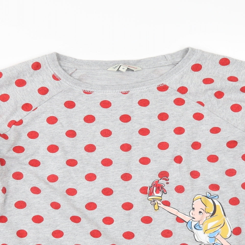 Cath Kidston Womens Grey Polka Dot  Pullover Sweatshirt Size M  - Disney