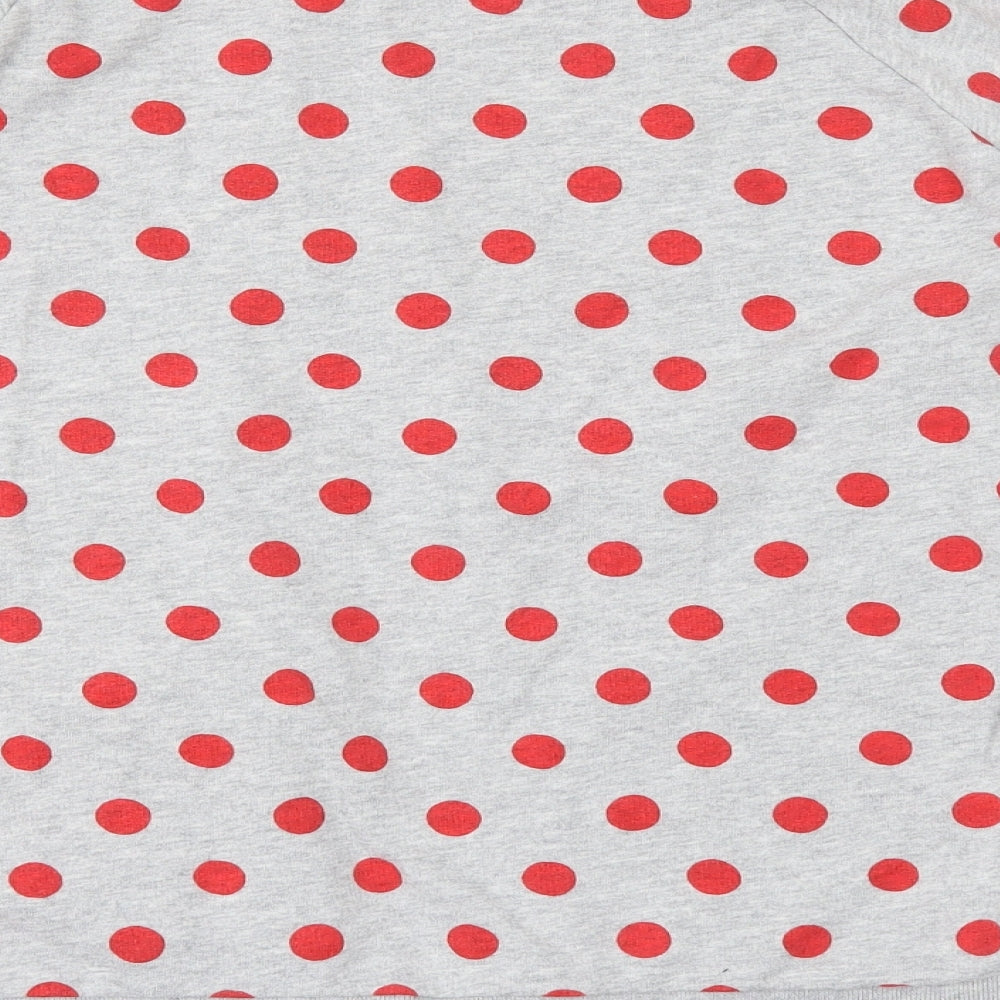 Cath Kidston Womens Grey Polka Dot  Pullover Sweatshirt Size M  - Disney