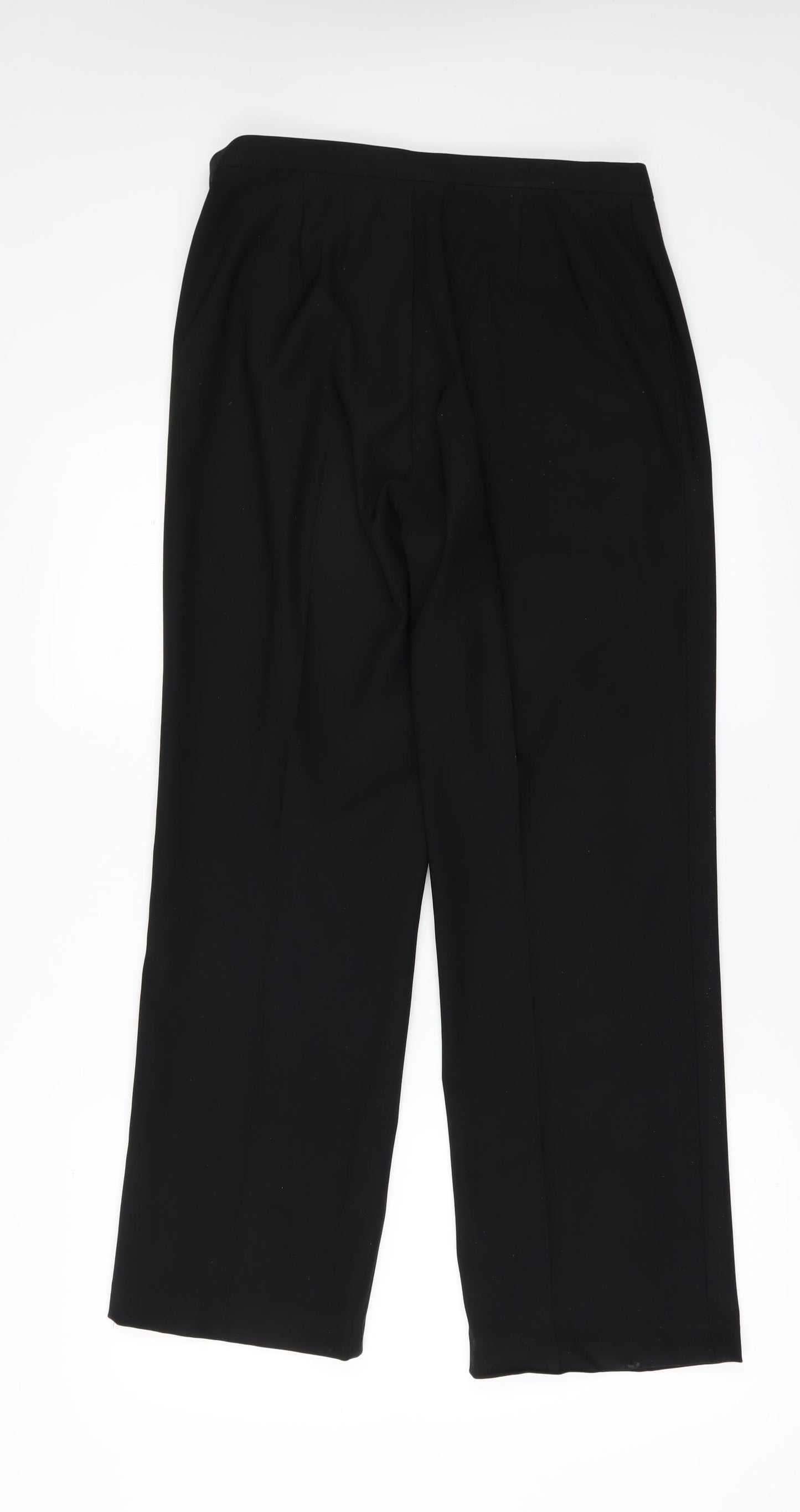 Debenhams Womens Black   Trousers  Size 12 L27 in