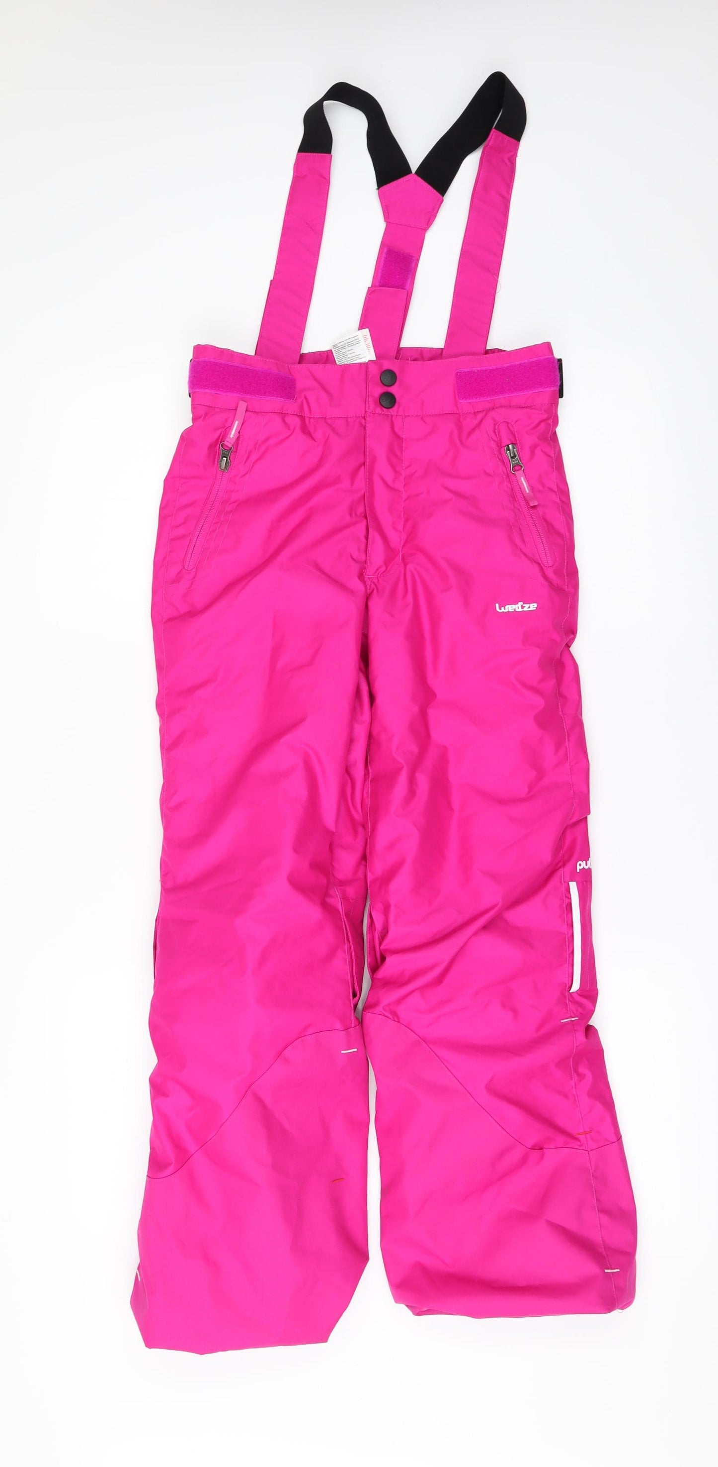 wed'ze Girls Pink   Snow Pants Trousers Size 8 Years - ski trousers