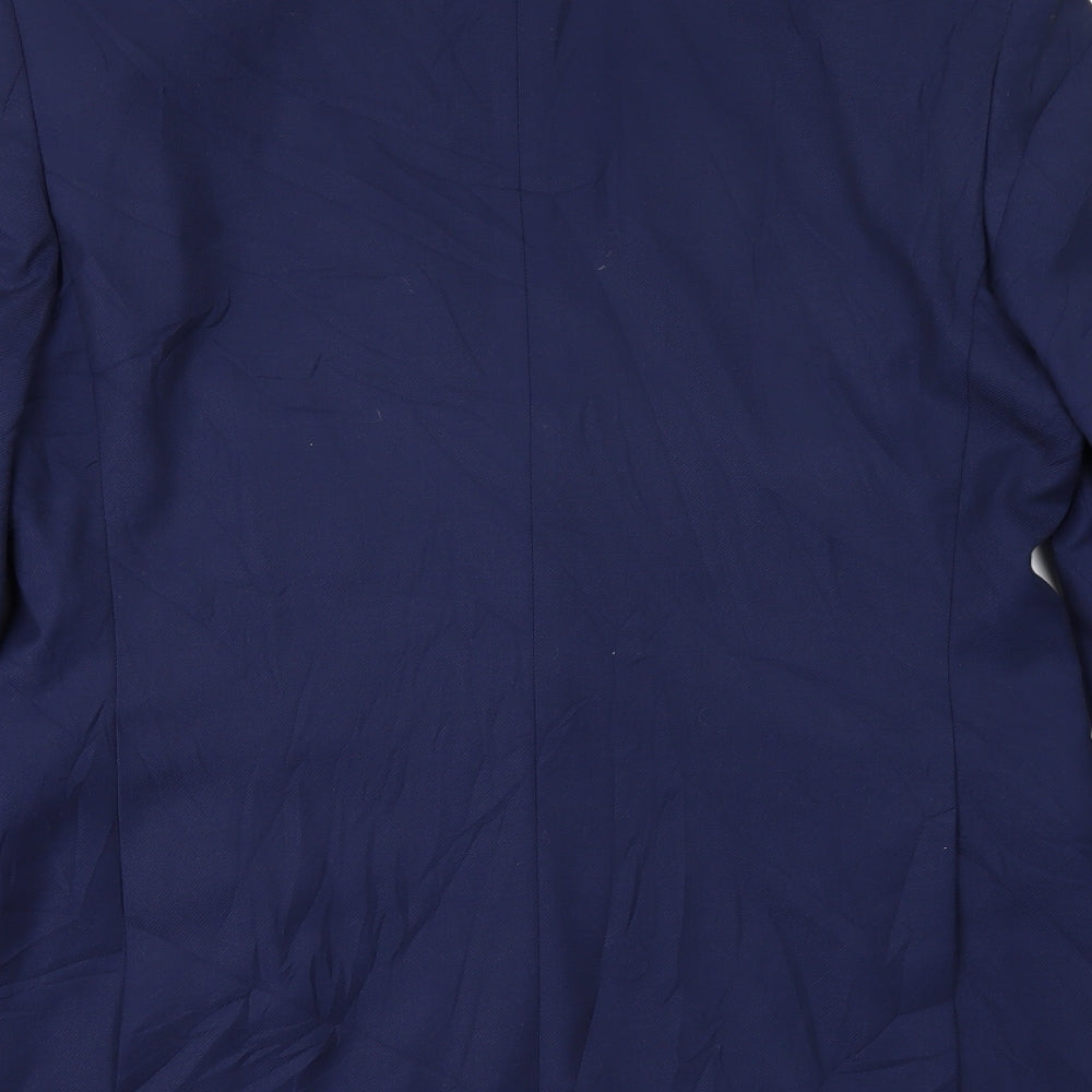 Burton Mens Blue   Jacket Suit Jacket Size 40