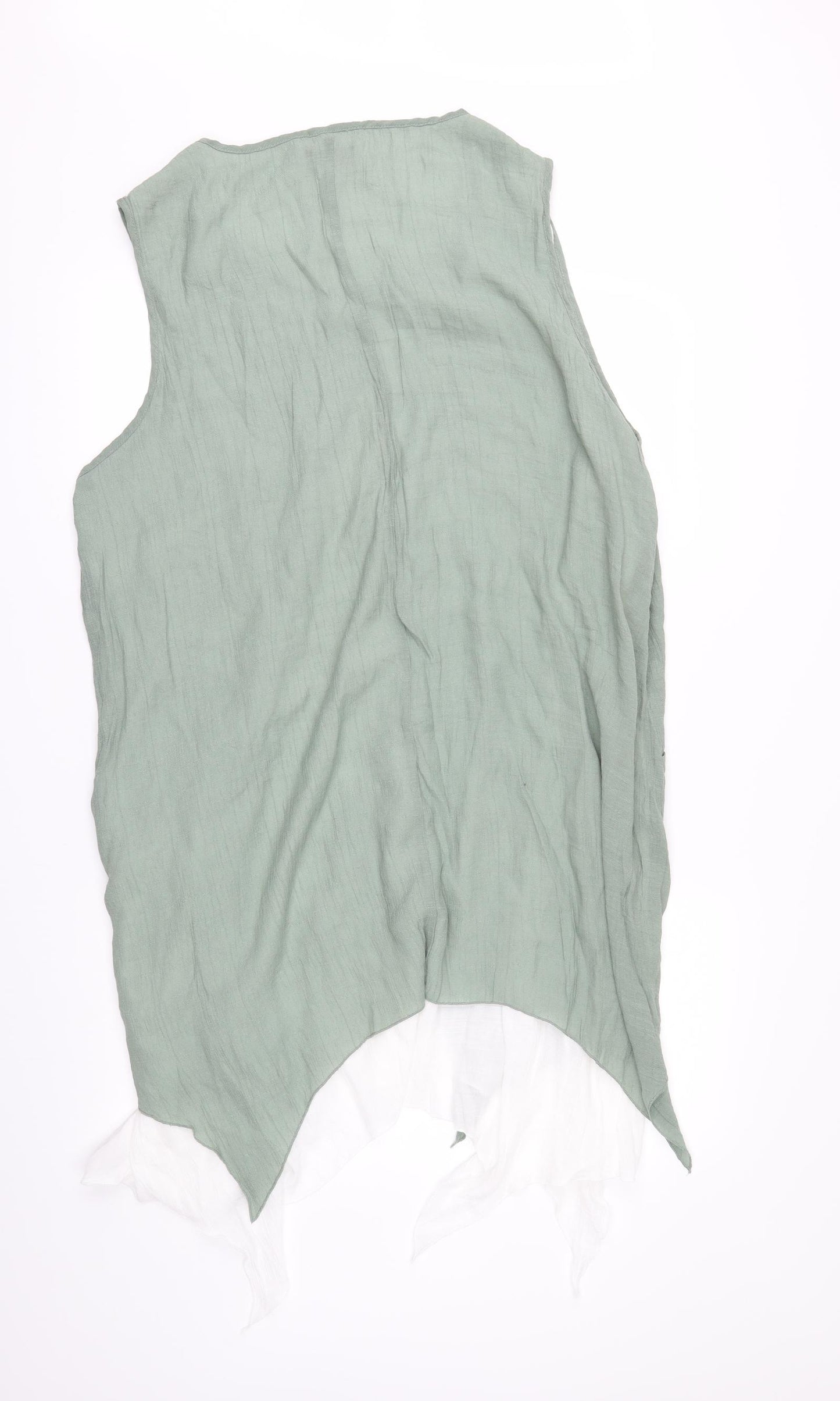 Yours Womens Green   Tunic Blouse Size 24  - SHAPED HEM