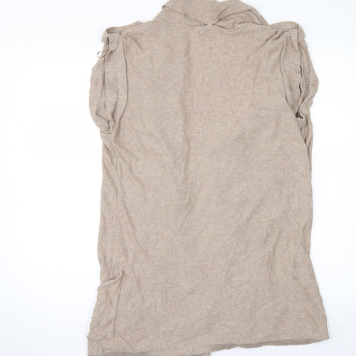 River Island Womens Beige   Cardigan Jumper Size 10