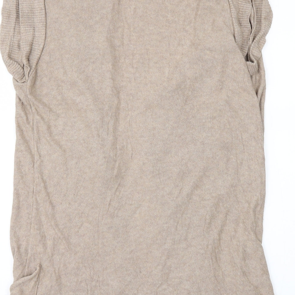 River Island Womens Beige   Cardigan Jumper Size 10
