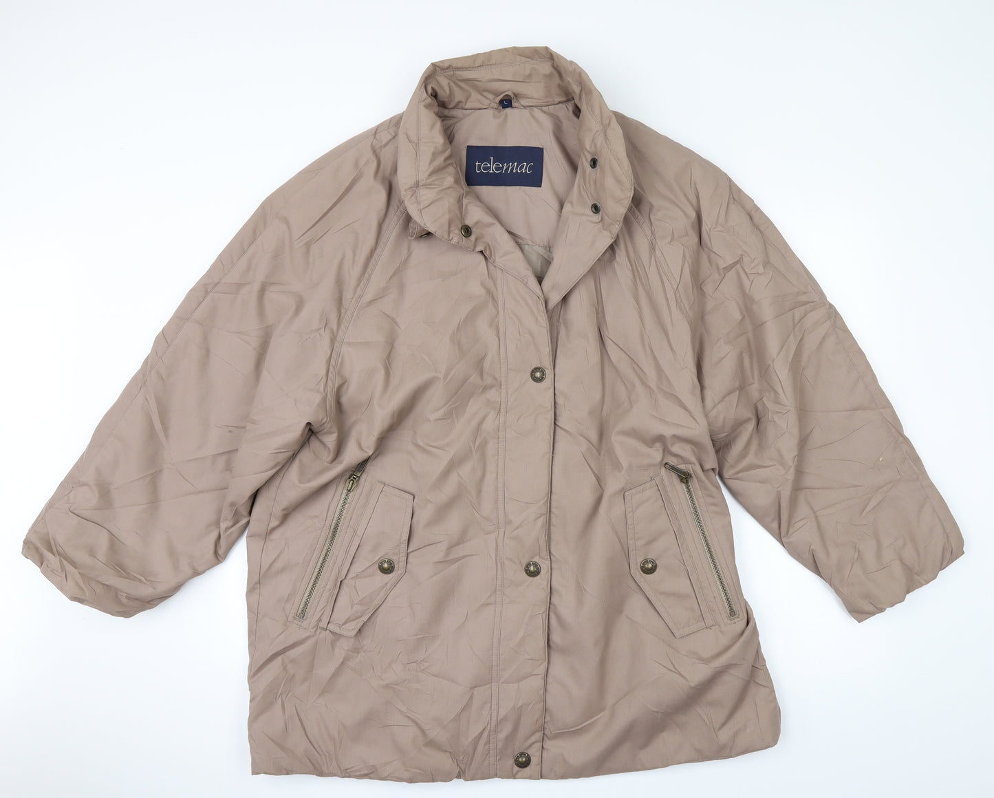 Telemac Womens Beige   Jacket  Size L