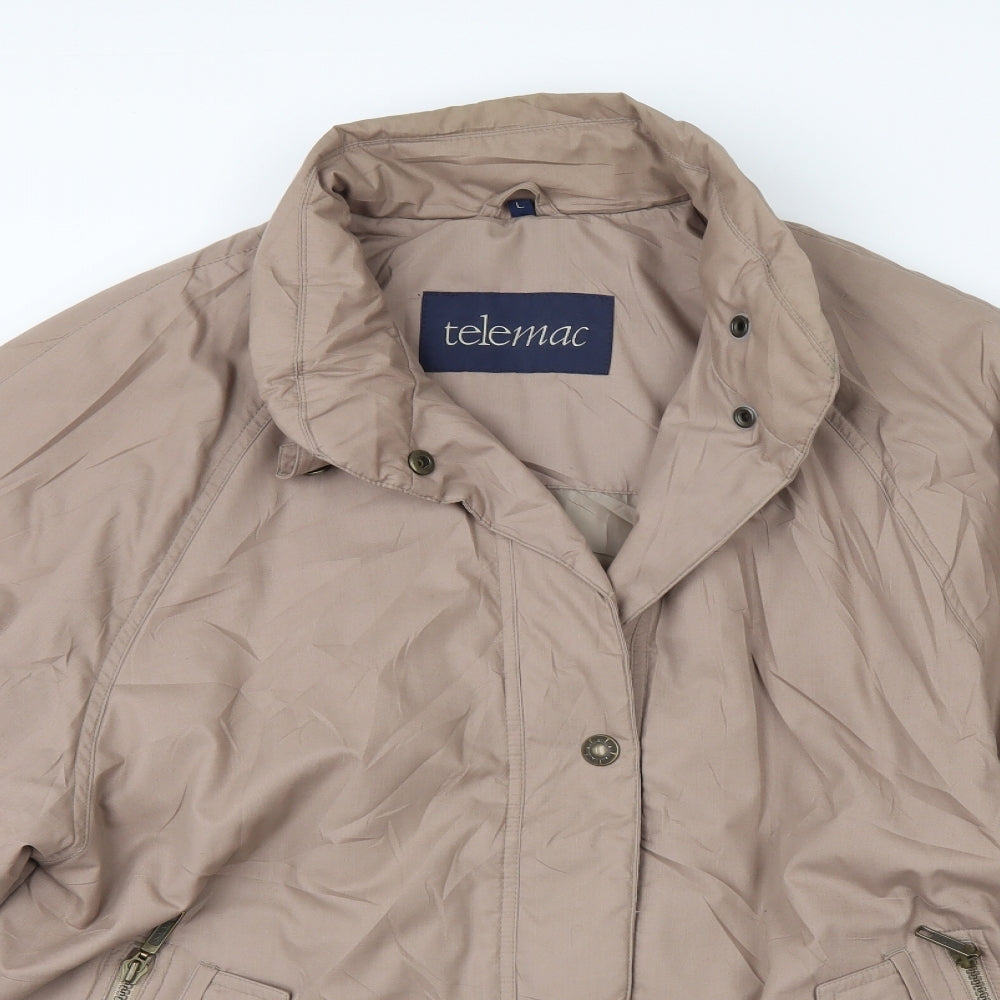 Telemac Womens Beige   Jacket  Size L