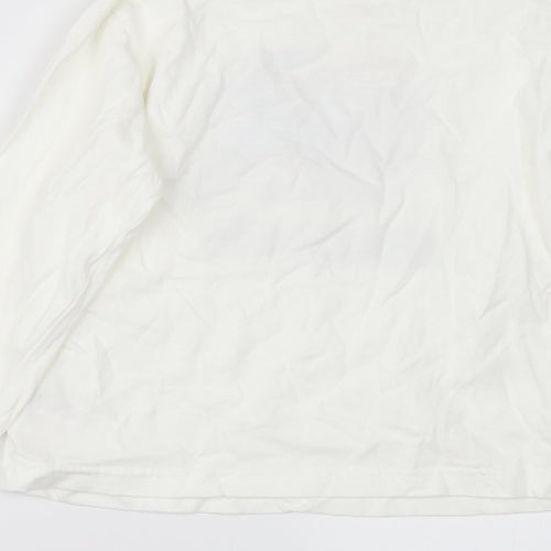 George Boys White   Basic T-Shirt Size 6-7 Years