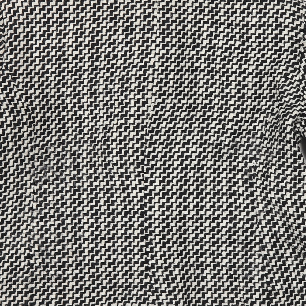 Prima Womens Black Check  Jacket  Size 12