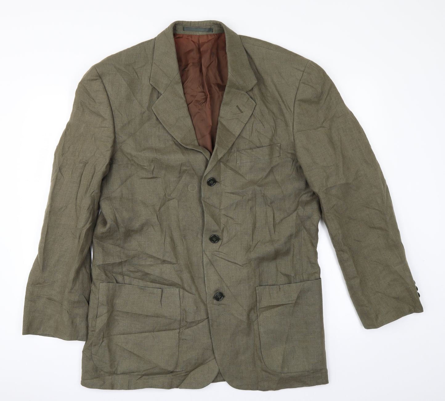 BHS Mens Green   Jacket Blazer Size S