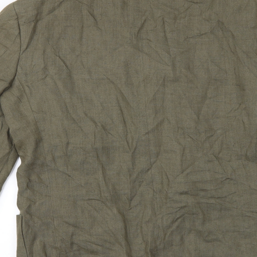 BHS Mens Green   Jacket Blazer Size S