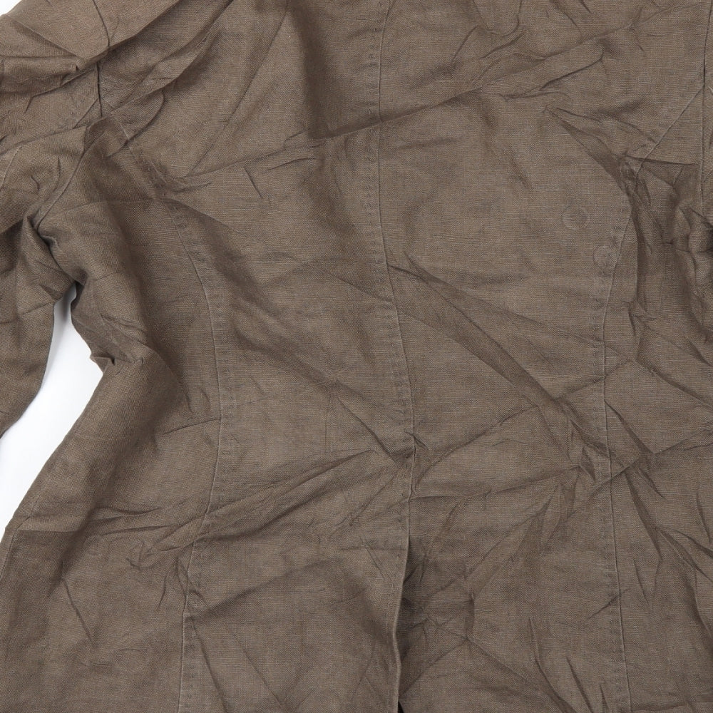 Per Una Womens Brown   Jacket  Size 12