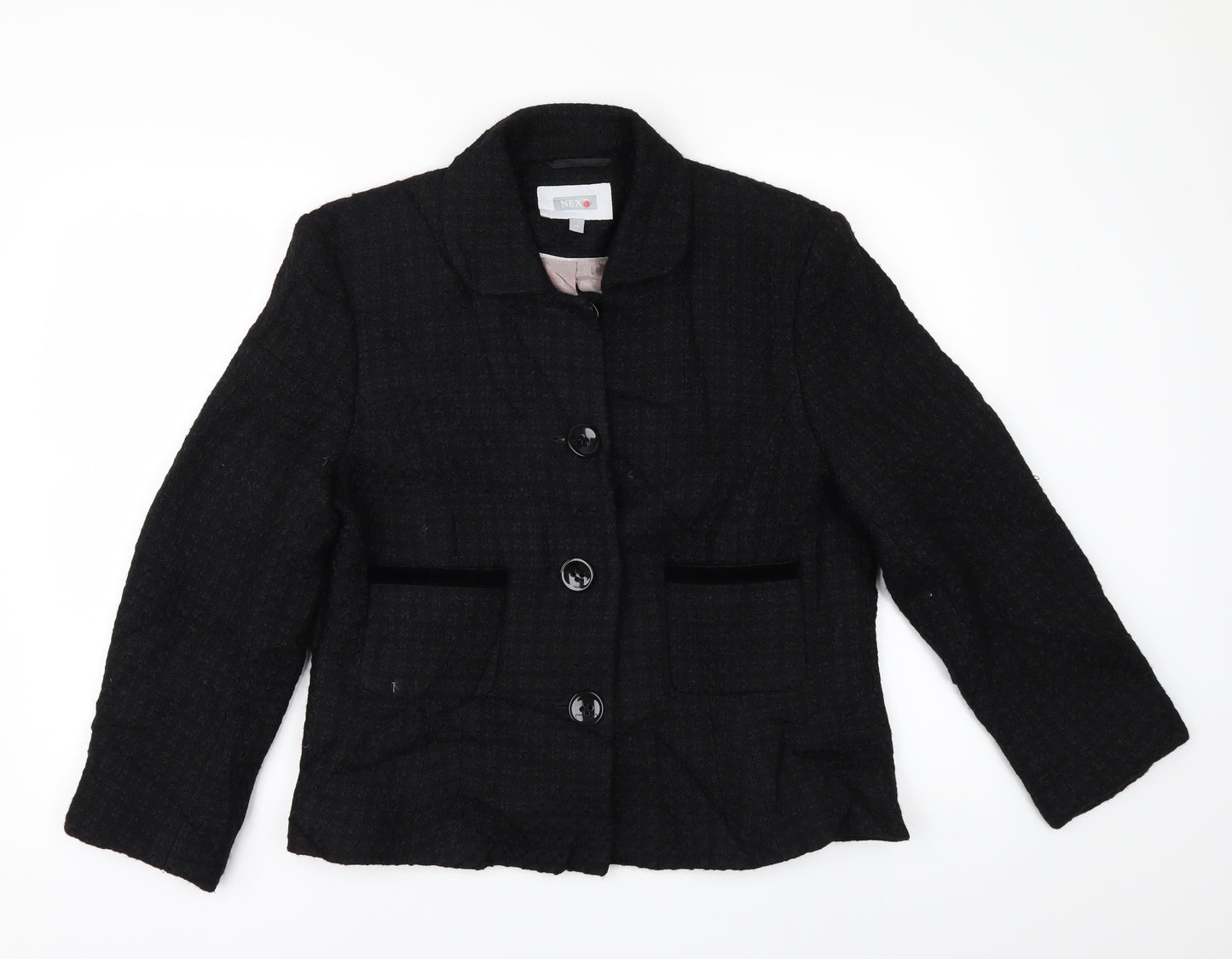 NEXT Womens Black   Jacket  Size 16