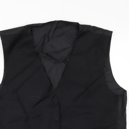 Preworn Mens Blue Check  Jacket Suit Waistcoat Size 36