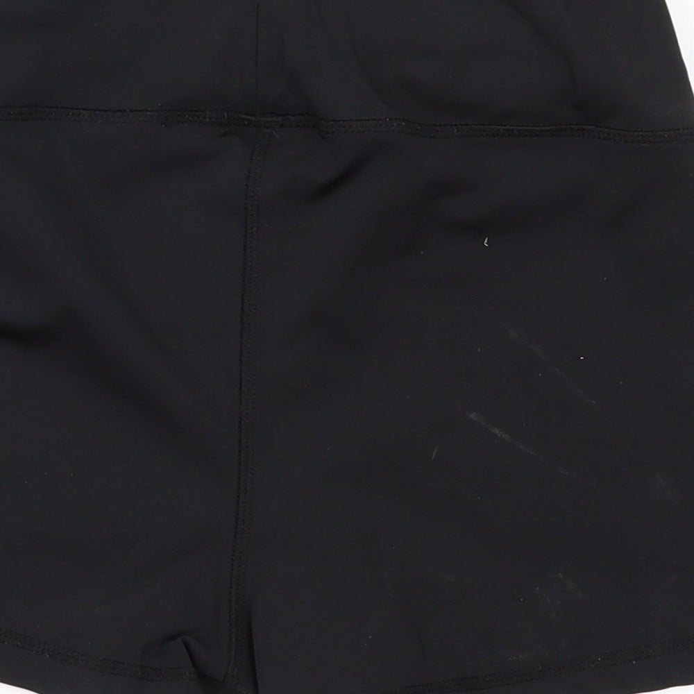 skinny chimp Womens Black   Compression Shorts Size M