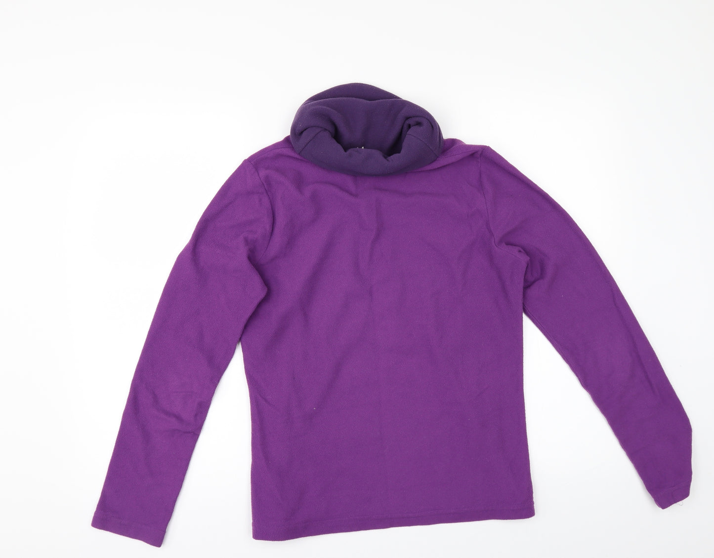 Oxy Lane Womens Purple  Fleece Jacket  Size M