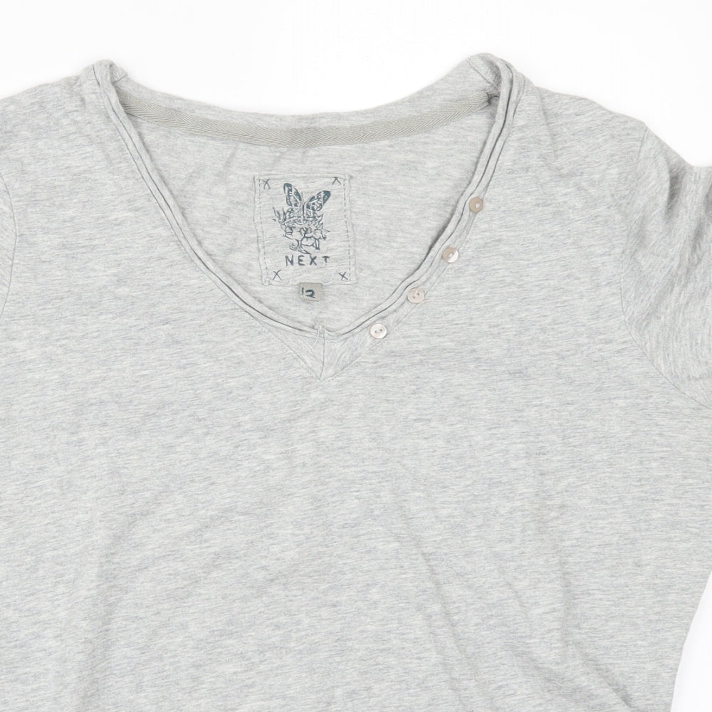NEXT Womens Grey   Basic T-Shirt Size 12