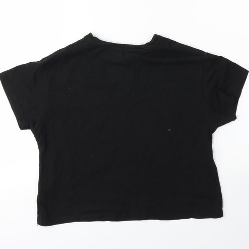 New Look Girls Black   Basic T-Shirt Size 12-13 Years