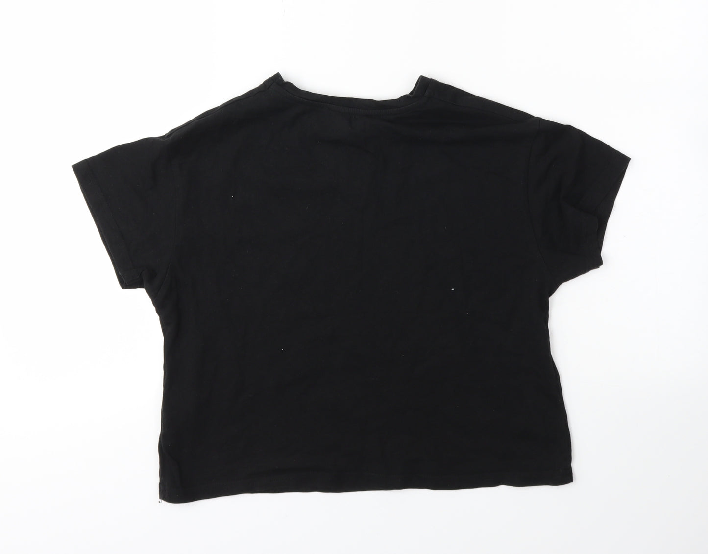 New Look Girls Black   Basic T-Shirt Size 12-13 Years